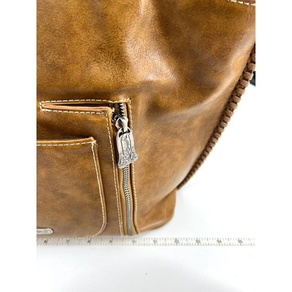 Trinity Ranch Hair-On Leather Concealed Carry Purse Handbag **READ** - Picture 6 of 15